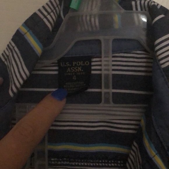 U.S. Polo Association boys button down 4 - Picture 2 of 3